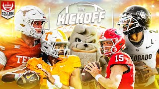 Can Tennessee derail Georgia’s playoff dreams in Week 12  The Kickoff 🏈 [upl. by Anaiviv811]