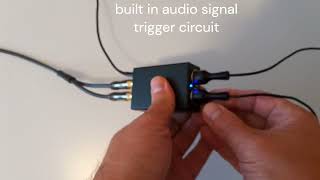 Connect Bang Olufsen BeoLab to any non BampO source  Universal Powerlink splitter onoff trigger box [upl. by Singhal]