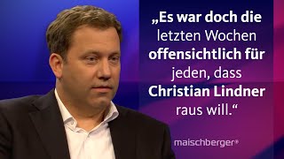 Nach AmpelBruch SPDChef Lars Klingbeil über die Entscheidung des Kanzlers  maischberger [upl. by Chung992]