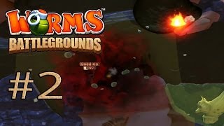 Worms Battlegrounds Story Mission 09 Walkthrough The Norse Code [upl. by Llednor]