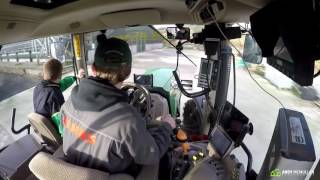 John Deere 6140R  Hen Dung Cart  GoPro HD [upl. by Tricia477]