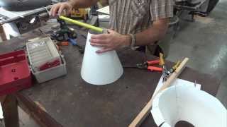 How to make a Cone from Flat stock [upl. by Pammie]