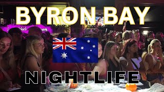 This is BYRON BAY NIGHTLIFE Uncensored Fun Night out in Town quotPINOY ABROADquot [upl. by Essiralc388]