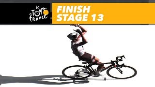 Finish  Stage 13  Tour de France 2017 [upl. by Loseff]