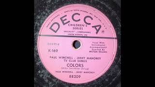 Paul Winchell  Jerry Mahoney – Colors [upl. by Hukill32]