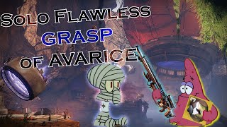 Solo Flawless Grasp of Avarice  Prismatic Hunter [upl. by Haerb983]