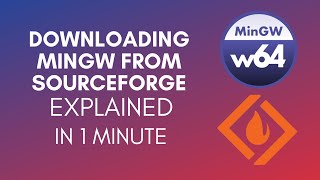 How To Download MinGW From SourceForge 2024 [upl. by Hollington]