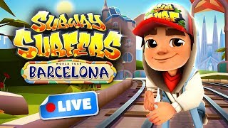 🔴 Subway Surfers World Tour 2017  Barcelona Gameplay Livestream [upl. by Armanda]