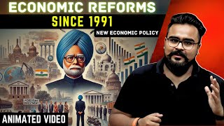 ECONOMIC REFORMS since 1991 class 12 ONE SHOT  chapter 3  Gaurav Jain [upl. by Snilloc]