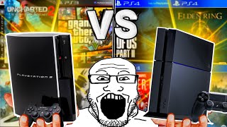 PLAYSTATION 3 VS PLAYSTATION 4 😱😱🔥🔥 [upl. by Leterg617]