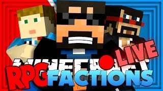 WERE DOING IT LIVE 1v1v1 BATTLE RPG Factions [upl. by Ivon]