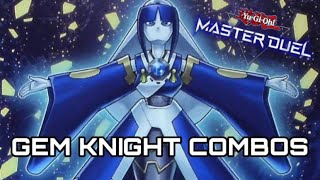 YuGiOh Master Duel GemKnight FTK Guide With Combos [upl. by Nolyarb]