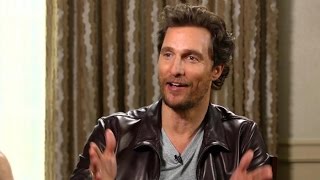 Matthew McConaughey  I like to find a selfish reason why I want to do everything  Larry Ki [upl. by Stambaugh]