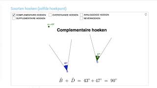 complementaire en supplementaire hoeken [upl. by Gweneth]