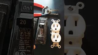 15A Receptacles on a 20A Circuit shorts diy wiring [upl. by Janaya275]