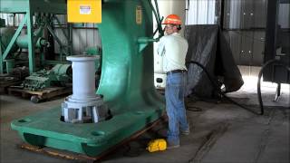 2000 lb Chambersburg Model L Pneumatic Drop Hammer [upl. by Anivid]