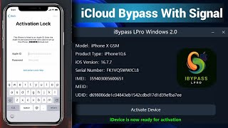 iBypass LPro Latest iOS 1217 iCloud Bypass With Network  iBypass Lpro Tool Windows  iCloud Bypass [upl. by Mafalda]