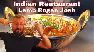 Indian Restaurant  Tender Lamb Rogan Josh  Als Kitchen [upl. by Bogey]