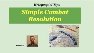 Kriegspiel Simple Combat Resolution [upl. by Nairdad]