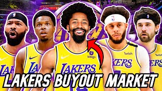 Lakers BEST Buyout Market Targets Following Trade Deadline Lakers quotFavoritesquot for Spencer Dinwiddie [upl. by Block]