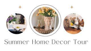 SUMMER HOME TOUR  HOME DECOR TOUR  2024 [upl. by Maloney]