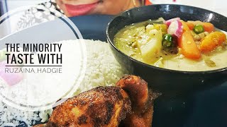 Sri Lankan Recipes Soup and Rice with Fried Quail Srilankan Moor SOUP SORU [upl. by Thorfinn]