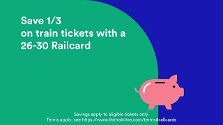 Digital 2630 Railcard from Trainline [upl. by Fidelia]