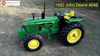 1982 John Deere 4040 [upl. by Nnaytsirk]