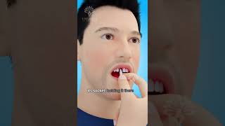 What to Do Immediately If Your Tooth Falls Out shorts teeth  Creativelearning3d [upl. by Annor]