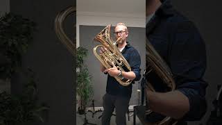 JP374 Sterling Euphonium Test and Blog shorts [upl. by Necila424]