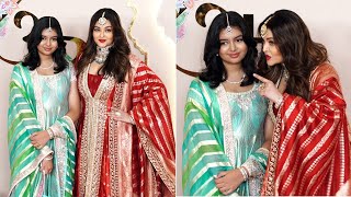 Aishwarya Rai amp Aaradhya Visuals  Anant AmbaniRadhika Merchant Wedding  Manastars [upl. by Mayhew]