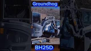 The Best of the Groundhog 25hp Mini Excavators [upl. by Vernen]