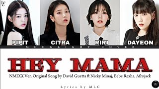 NMIXX 엔믹스  Hey Mama Original Song  David Guetta COVER [upl. by Oicirbaf]