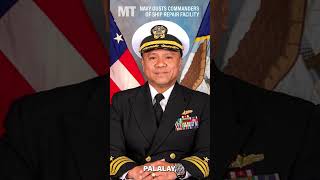 US Navy ousts top commanders of ship repair facility in Japan [upl. by Tram600]