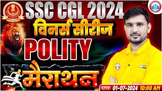 SSC CGL Classes 2024  SSC CGL 2024 Marathon  SSC CGL Polity By Ajeet Sir  SSC CGL GK GS PYQ [upl. by Demahum]