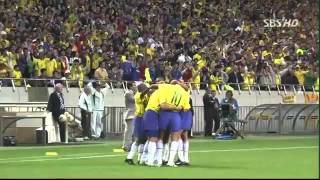 World Cup 2002 BRAZIL 2 1 TURKEY [upl. by Bradford967]