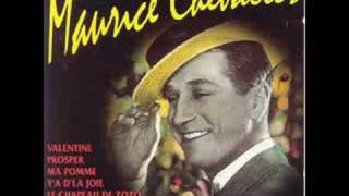 Maurice Chevalier  Sous Les Toits De Paris lyricsparole [upl. by Cohdwell]