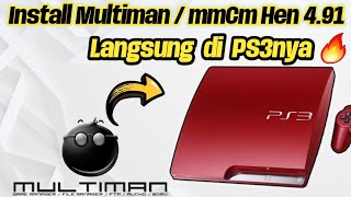 Cara Install mmcm Multiman PS3 Paling Mudah di Hen 491 [upl. by Joellyn]