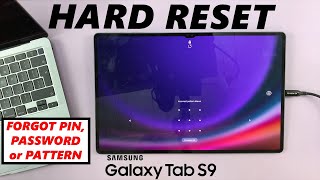 Forgotten Password PIN or Pattern  How To Hard Reset Samsung Galaxy Tab S9 S9 and S9 Ultra [upl. by Aniweta966]