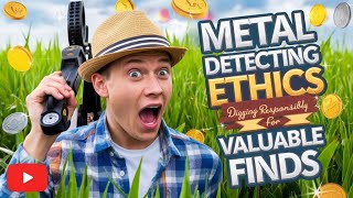 Metal Detecting Ethics Digging Responsibly For Valuable Finds [upl. by Mccormick163]