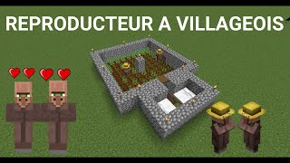 Minecraft 1163  Reproducteur de Villageois Facile et pas cher 😱Fonctionne en 115 également [upl. by Julianna414]