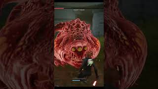 JediFallen Order Oggdo Bogdo Boss fight No Damage Grandmaster Difficulty starwarsjedifallenorder [upl. by Imogene]