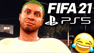 Playing Volta on FIFA 21 Next Gen [upl. by Enyledam381]