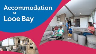 Accommodation at Looe Bay Holiday Park Cornwall [upl. by Oiznun449]