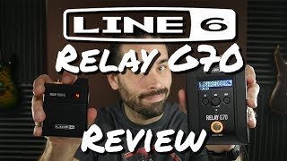 Line 6 Relay G70 Guitar Wireless Review [upl. by Tinor426]