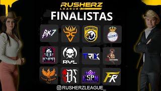 FINAL RUSHERZLEAGUE  SEASON 5  FREE FIRE AO VIVO [upl. by Luanne]