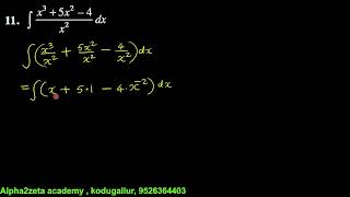 Integration Ex1  qn 11 [upl. by Mooney]