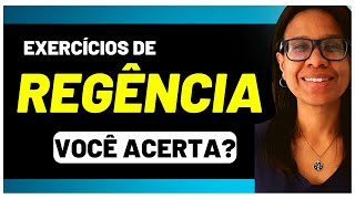 🚨 REGÊNCIA VERBAL EXERCÍCIOS de REGÊNCIA  PORTUGUÊS para CONCURSOS [upl. by Ardnaek]