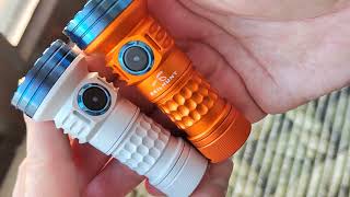 Review SKILHUNT ESKTE MiX7 flashlight  a beautiful little one with Nichia 519A 4500KRGBUV [upl. by Attenyt970]