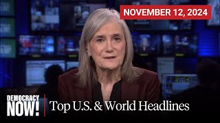 Top US amp World Headlines — November 12 2024 [upl. by Cyril873]